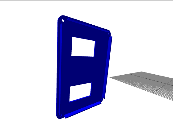 Tutup Casing saklar 3 jalur